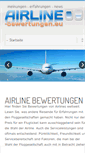 Mobile Screenshot of airline-bewertungen.eu